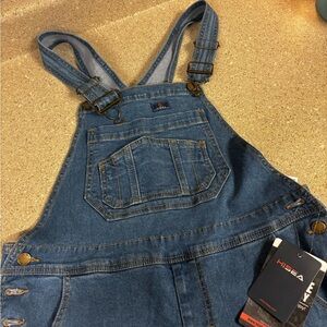 Hisea Blue Denim Overalls